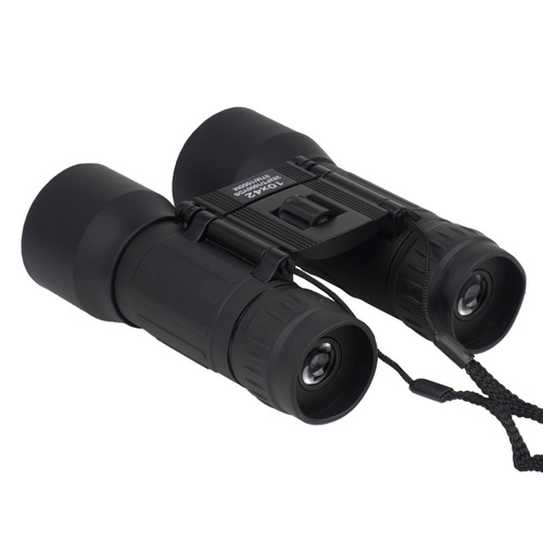 Mil-Tec - Binoculars 10x42 with pouch - Black - 15703002