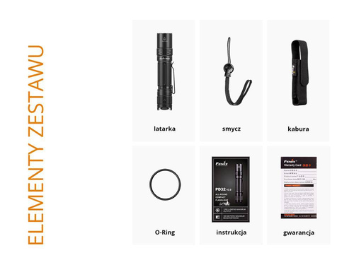 Fenix - PD32 V2.0 LED Flashlight - 1200 lm