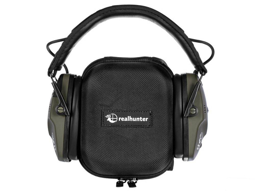 RealHunter - Active Hearing Protectors Active ProSHOT BT - Olive - 258-050
