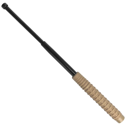ESP - Hardened Friction Lock Telescopic Baton - 16" - Black/Khaki - ExB-16H-KH BH-54
