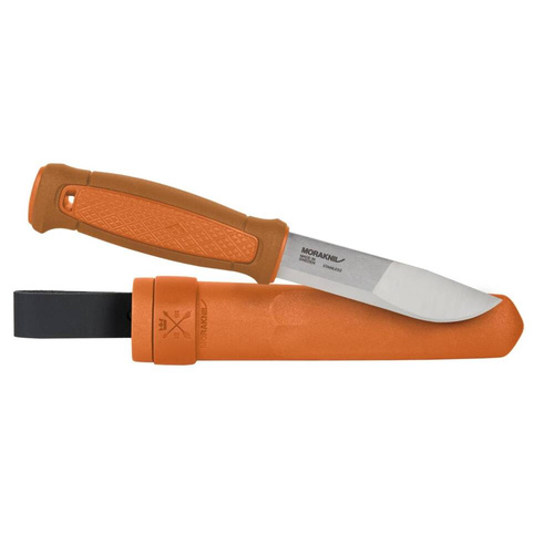 Morakniv - Morakniv Kansbol Outdoor Knife - Stainless steel - Orange - NZ-KSB-SS-95