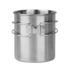 Mil-Tec - Stainless steel mug with foldable handle - 800 ml - 14602800