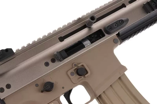 WE - AEG Replica of SCAR-L MK16 MOD 0 Carbine - Tan - WET-01-005926