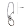 Nite Ize - Carabiner Deep Pocket - Stainless Steel - Silver - DPK-11-R3