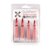 GunPany - Gun Snap Caps - .308 Win & .30-30 Win - Aluminum - 4 pieces - Red - SCSC-11