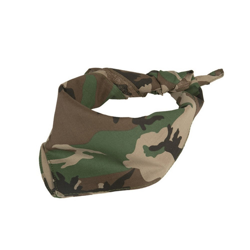 Mil-Tec - Western Bandana - Cotton - Woodland - 12605020