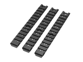 Leapers - Picatinny/Weaver Rail Set Deluxe - 3 pieces - Aircraft Aluminum - MNT-P505