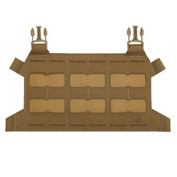 Direct Action - Front Panel Skeletonized Plate Carrier Flap - Coyote Brown - PC-SKFP-CD5-CBR