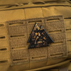 M-Tac - 3D PVC Valknut Patch - Black / Coyote - 51161205
