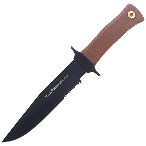 Muela - Tactical Rubber Handle Knife 180mm - SCORPION-18NM