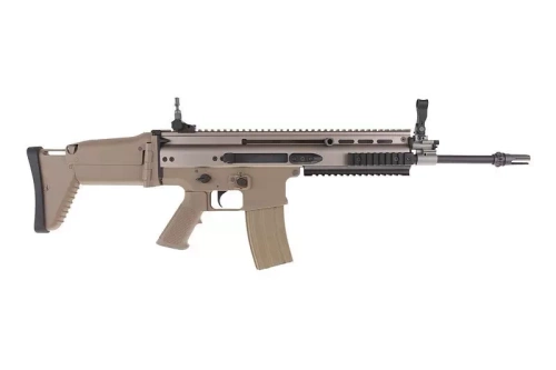 WE - AEG Replica of SCAR-L MK16 MOD 0 Carbine - Tan - WET-01-005926