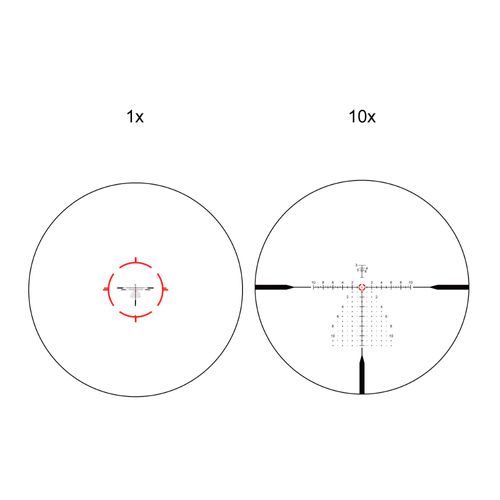 Vector Optics - Rifle Scope Continental x10 1-10x28 - FFP - VET-RAR 2 - Black - SCFF-62