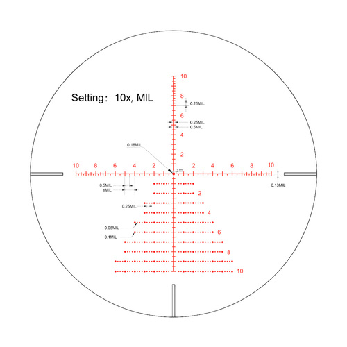 Vector Optics - Riflescope Continental x6 4-24 ARI SFP- 50 mm - Black - SCOL-54
