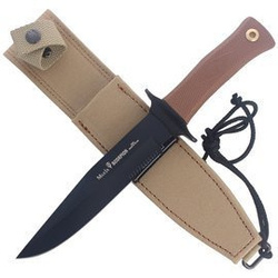 Muela - Tactical Rubber Handle Knife 180mm - SCORPION-18NM