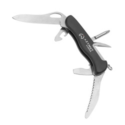 Azymut - Karkon Pocket Knife - 9 Tools - Black - HK20018
