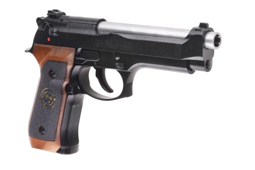 WE - ASG replica of the Samurai Edge Standard V.2 M9 Full Auto Pistol - Black - WET-02-017094