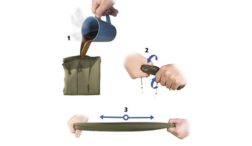 Mil-Tec - Cool Down Towel - OD Green - 16024200