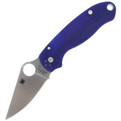 Spyderco - Para™ 3 G-10 Dark Blue CPM S110V Folding Knife - C223GPDBL