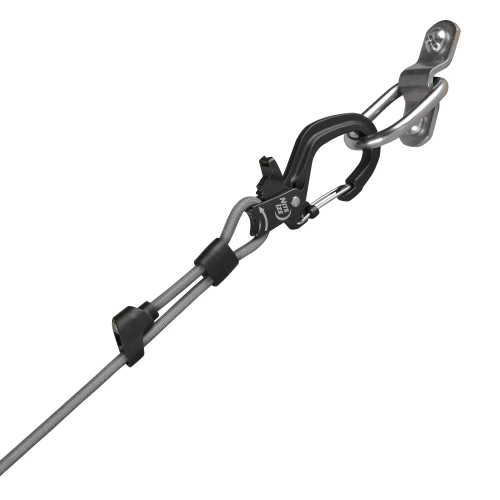 Nite Ize - Flexible Rope with CamJam SlideLock - Aluminum - Black - CJSLB5-01-R3