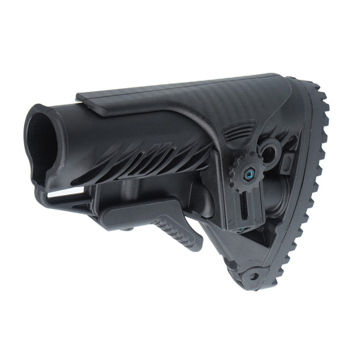 FAB Defense - GLR-16 CP Buttstock for M16/M4/AR15 - Mil-Spec / Commercial - Polymer - Black - FX-GLR16CP