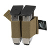 Helikon - Elastic insert for two pistol magazines Double Elastic Insert® - Coyote - IN-DEL-PO-11