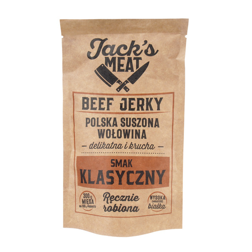 Jack's MEAT - Dried Beef - Classic - 104 kcal - 30 g