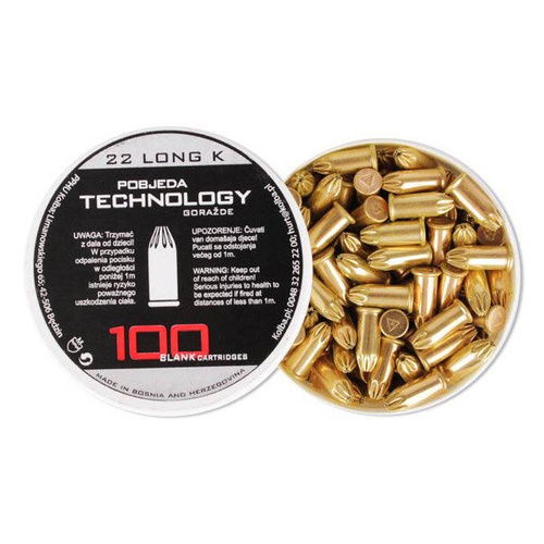 PTG - Blank Cartridges cal. 6 mm Long - 100 pcs - 199-001