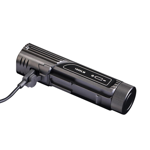 Fenix - LED Bicycle Flashlight with Rechargeable Battery BC26R - 1600 lumens - 5000 mAh