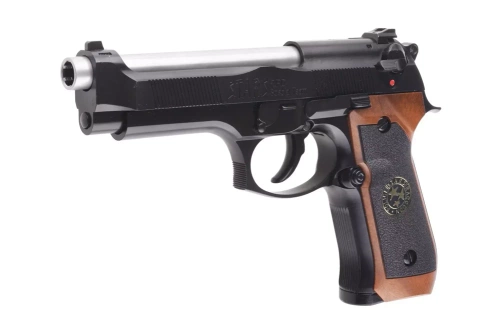 WE - ASG replica of the Samurai Edge Standard V.2 M9 Full Auto Pistol - Black - WET-02-017094