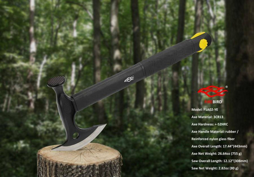 Ganzo - Firebird Axe- FSA02-YE - Black - 265-201