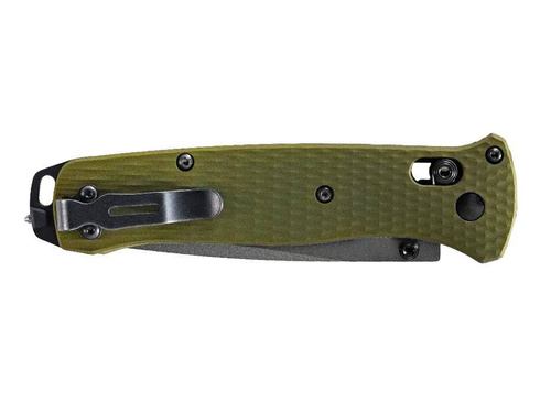 Benchmade - 537GY-1 Bailout Folding Tactical Knife - CPM-M4 - Green - 537GY-1