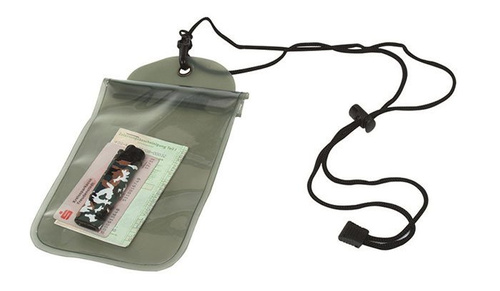 Mil-Tec - Waterproof Neck Wallet - 140 x 230 mm - OD Green - 15823101
