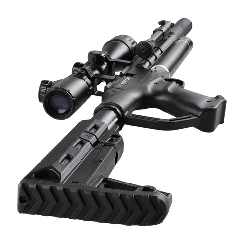 Umarex - UX Notos Carbine Set PCP Airgun - 4.5 mm - Black - 2.4328.