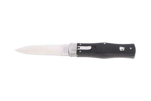 Mikov - Automatic spring knife Predator ABS Black - 241-NH-1/KP