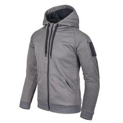 Helikon - Urban Tactical Hoodie® - Fullzip - Poliester - Grey Melange - BL-UHF-PO-M3