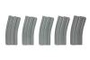 Specna Arms - Mid-cap Magazine Set for M4/M16 Replicas - 5 pcs. - 140 rounds - Gray - SPE-05-025499