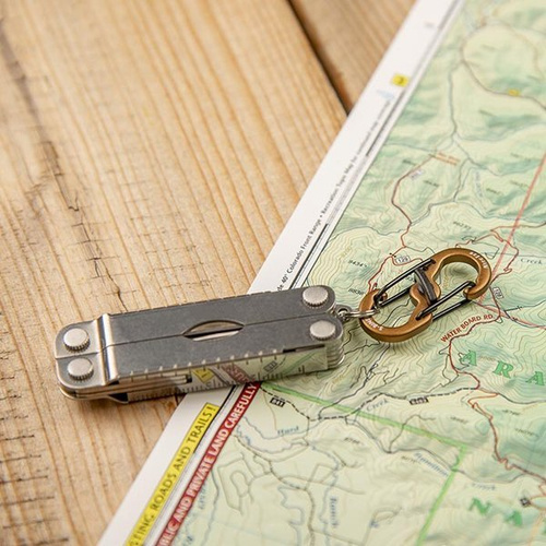 Nite Ize - S-Biner® MicroLock® Aluminum - 2 pcs - Orange - LSBMA-19-2R6