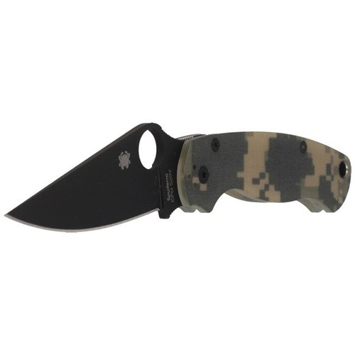 Spyderco - Para Military™ 2 G-10 Digital Camo / Black Blade Folder Knife - C81GPCMOBK2