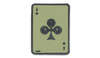 101 Inc. - 3D Patch - Ace Of Clubs - OD Green