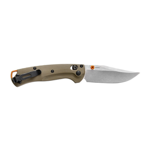 Benchmade - Folding knife 15534 Mini Taggedout - CPM-S45VN - Green - 15534
