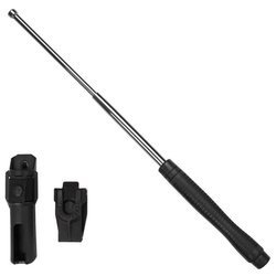 ESP - Hardened expandable baton with holder - 23'' - Ergonomic handle - Chrome - EXB-23HE CHR BH-55