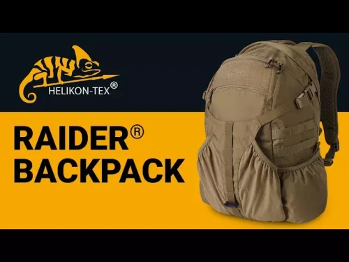 Helikon - Raider Backpack - 22L - Black - PL-RID-CD-01