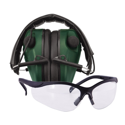 Caldwell - E-Max® Low Profile Electronic Hearing Protection with Shooting Glasses - 487309