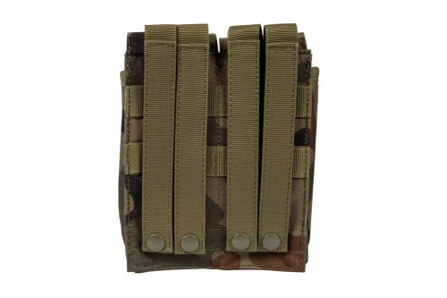 GFC Tactical - Double AK / AR Type Magazine Pouch - MOLLE - Nylon - Wz. 93 PL Woodland - GFT-19-016371