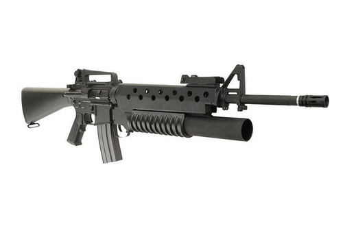 Specna Arms - SA-G02 ONE™ Carbine replica with M203 Grenade Launcher - Black