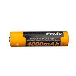 Fenix - Rechargeable Battery ARB-L18U USB - 4000 mAh - 3.6V - ARB-L18U-4000U 