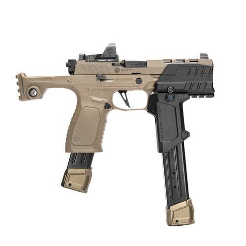 Strike Industries - Blast Shield for SMC Alfa/Bravo Pistols - Black - SI-SMC-BS-S