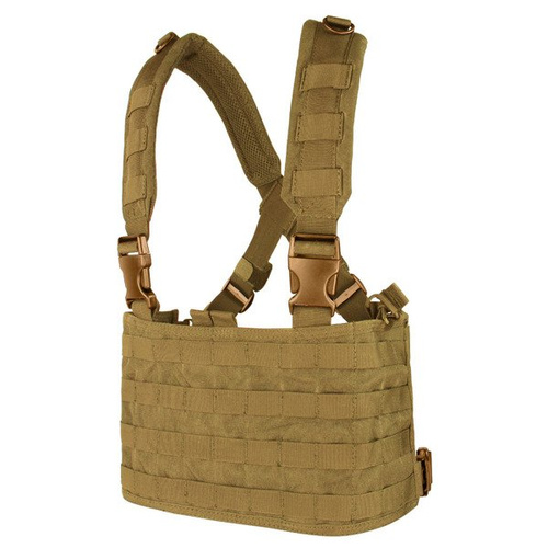 Condor - OPS Chest Rig Tactical Vest - Coyote Brown - MCR4-498.