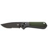 Benchmade - 430SBK Redoubt Folding Knife - D2 - Gray/Green - 430SBK