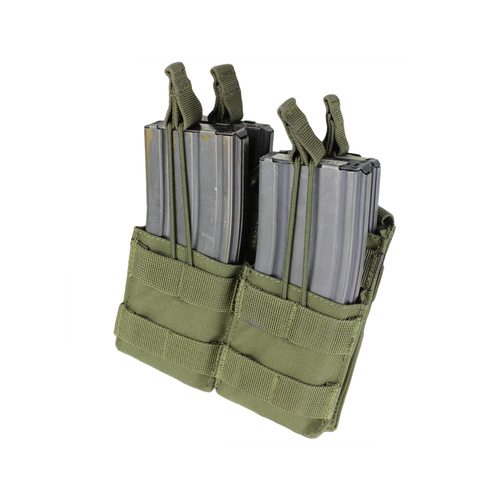 Condor - Double M4 Mag Pouch - MOLLE - Coyote Brown - MA43-498